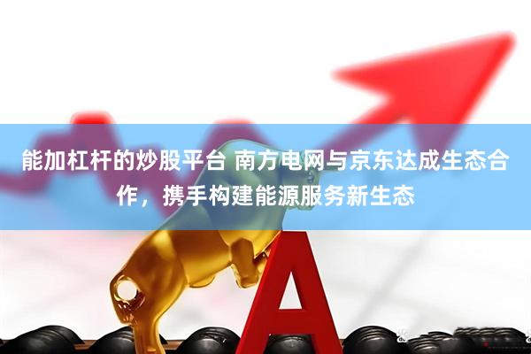 能加杠杆的炒股平台 南方电网与京东达成生态合作，携手构建能源服务新生态